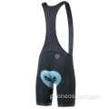 Mens mille bib σορτς μαύρα ποδηλασία σορτς bib